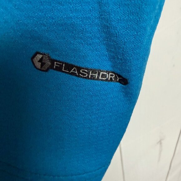 The North Face Ventana FlashDry 1/4 Zip Women’s Medium Blue GUC - Picture 4 of 10